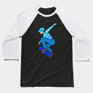 Cool skater boy Baseball T-Shirt